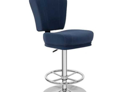 Modern Barhocker Stuhl Designer Metall Esszimmerstuhl Hocker Bar Blau Neu